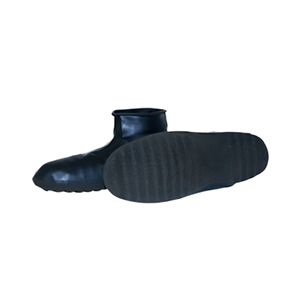 Silicone Shoe Covers, Large, Black, Each Box