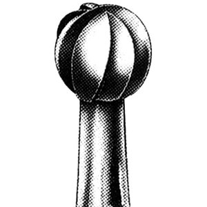SSW 1 Tungsten Carbide Burs, Round Shape, Right Angle, 008N, Made in UK, Each