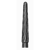 SSW 7664 Tungsten Carbide Burs, Flat Fissure, ISO 198001 #14, Friction Grip Finishing, Made in UK, Each Each