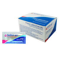 Surgi-Gel Lubricating Gel, 3ml Sachets, Sterile, 144/Box Box