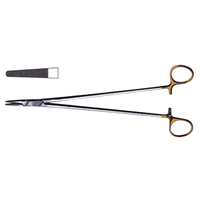 Livingstone Masson Needle Holder, 27cm, Stainless Steel, with Tungsten Carbide, Each Each