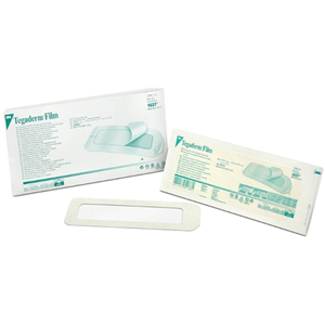 3M Tegaderm Transparent Film Dressing, 10 x 25cm, Non-latex, 20 Pieces/Box Box