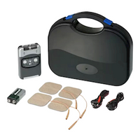 Medscope TENS Transcutaneous Electrical Nerve Stimulation Unit, Dual Channel with Electrode and Gel in Hard Carry Case Each