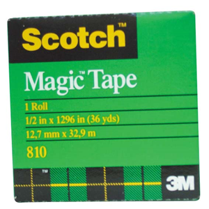 TAPE REMOV. MAGIC SCOTCH 811 12MMX33M EACH Each