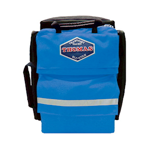 Thomas EMS Emergency ALS Ultra Bag with Roller, Blue, Each Each