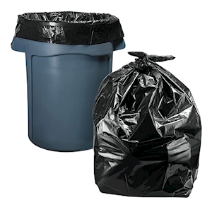 Thinkpac Proud Bin Liner, 240L, 13.5 x 11.4cm, Black, 25 Pieces/Pack, 4 Packs/Carton, 100/Carton Carton