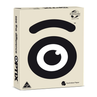 PAPER COPY OPTIX A4 110GSM KULA CREAM 500/RM Ream