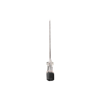 Uniever Quincke Spinal Needle, 22 Gauge x 1.5 Inches, 38mm, Black, 25 Pieces/Carton Carton
