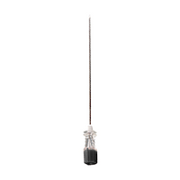 Uniever Quincke Spinal Needle, 22 Gauge x 3.5 Inches, 90mm, Black, 25 Pieces/Carton Box