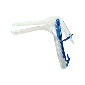 EOS ® Vaginal Speculum, Duckbill, Cusco Safety Screw Action, Recyclable Plastic, Sterile, Large, Clear, 140 Pieces/Carton Carton