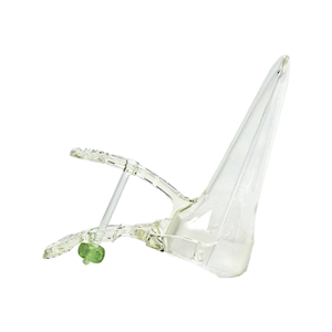 EOS ® Vaginal Speculum, Duckbill, Cusco Safety Screw Action, Recyclable Plastic, Sterile, Medium, Clear, 170 Pieces/Carton Carton