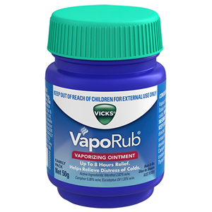 Out of Date, Vicks Vaporub Vaporizing Ointment, Menthol Compound, 50 grams, Each, Original Unopened Condition, Price Discounted, While Stock