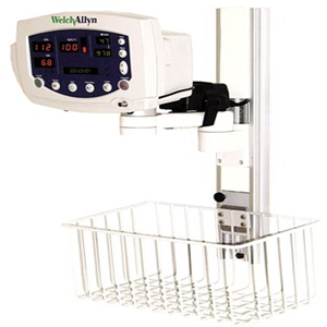 Welch Allyn Vital Sign Stand, with Basket, Each Each