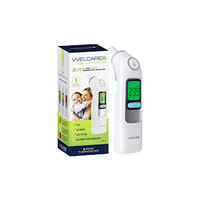 Welcare 2-in-1 Ear Thermometer, with Coloured Fever Indicator, BPA Free, Each