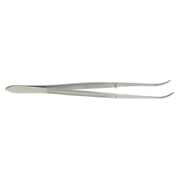 Livingstone Cushing Dressing Forceps, 18cm, Curved, Stainless Steel, Each Each